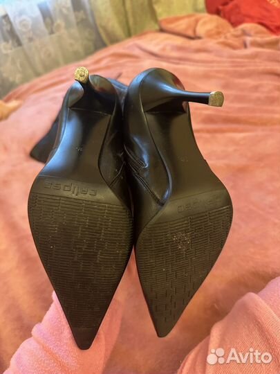 Сапоги женские натуральная кожа 35-36 размер