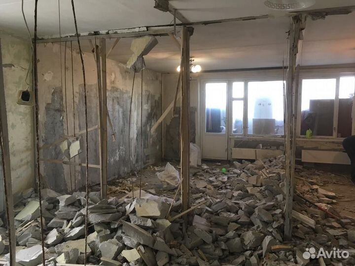 Демонтаж любой сложности с гарантией