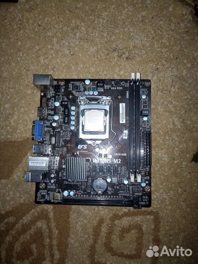 Материнская плата с процессором intel core i5