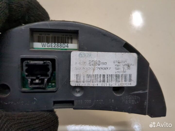 Дисплей компьютера Peugeot 807, 2004