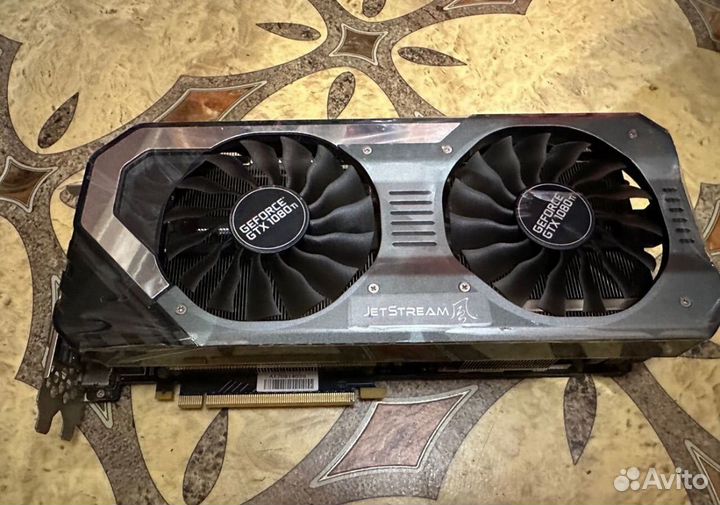 Видеокарта gtx 1080ti palit jetstream