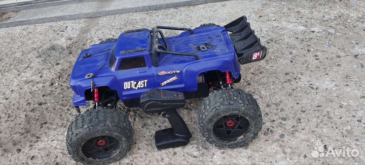Arrma outcast exb 8s, 1/5 радиоуправляемая машина