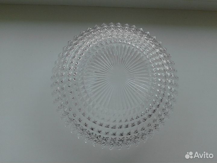 Светильник настенно-потолочный стеклянный