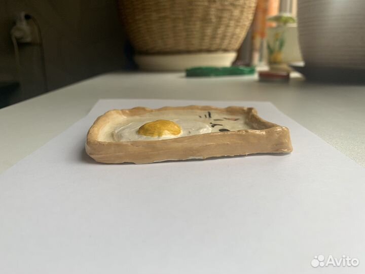 Подставка для украшений из глины