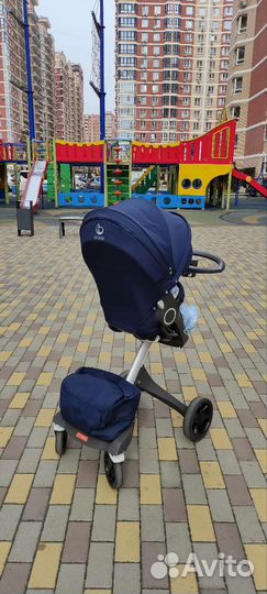Коляска 2 в 1 stokke xplory v5 v 6 + аксы