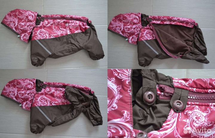 Одежда комбинезон куртка французский бульдог мопс