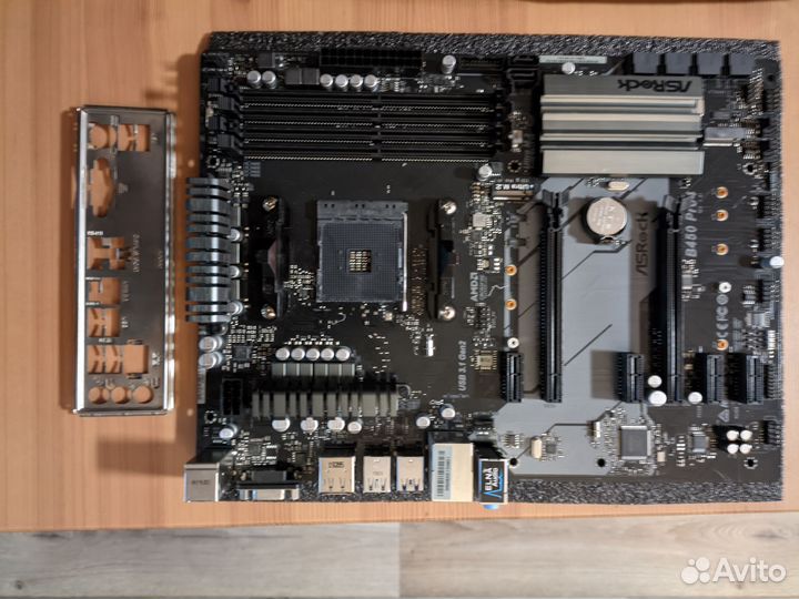 Материнская плата am4 b450 pro4