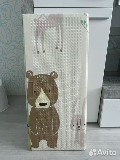 Коврик детский складной двусторонний