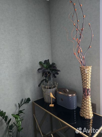 Ваза напольная для сухоцветов новая