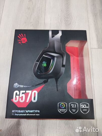 Игровые наушники A4tech G570