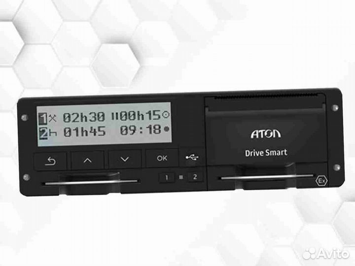 Тахограф атол Drive Smart с нкм.С установкой