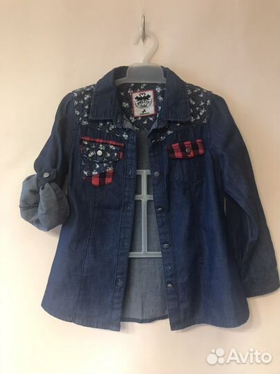 Рубашка прд джинсу (хлопок)