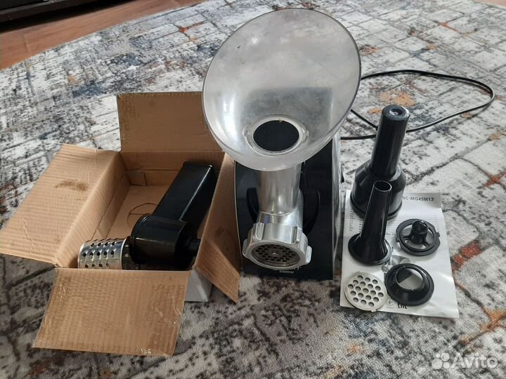 Электромясорубка бу