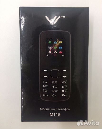 Сотовый телефон vertex M115