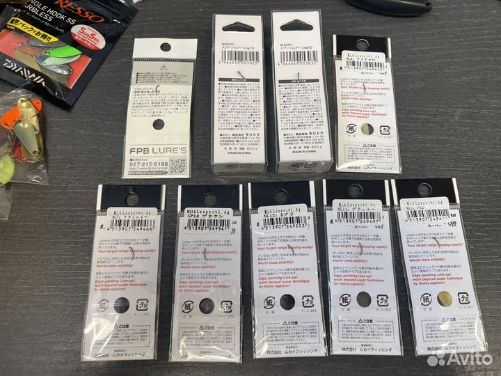 Набор форелевых блесен Mukai