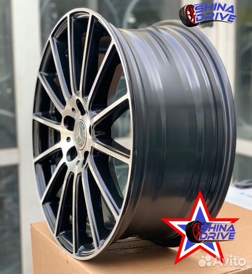 Диски Mercedes R18 5x112 Black Groove Gloss
