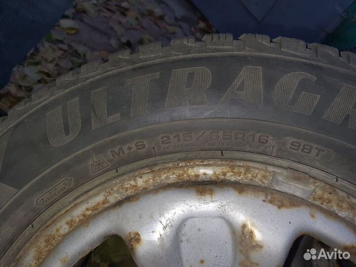 Колеса 215 65 16 зимние goodyear