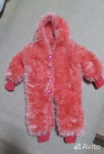 Вязаный костюм детский