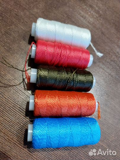 Нить полиамидная крученая цветная