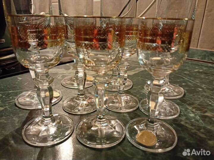 Бокалы Богемия Чехословакия