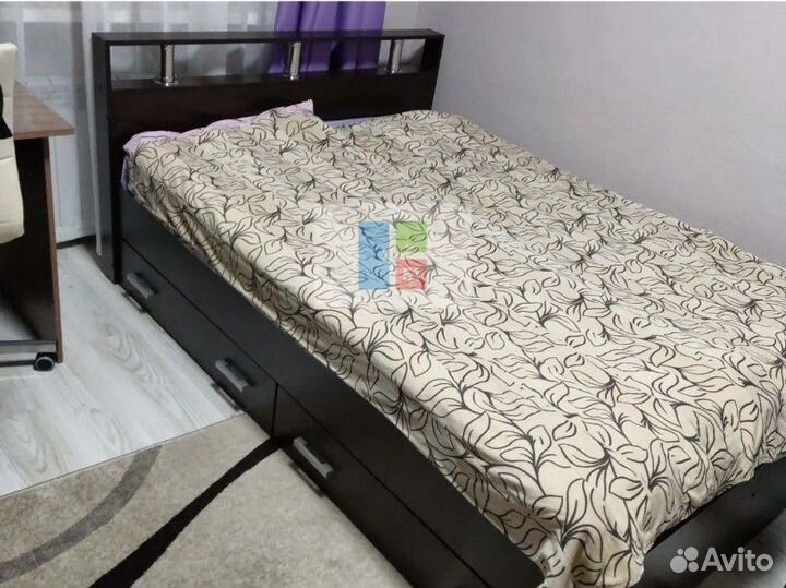 Кровать 140 с ящиками