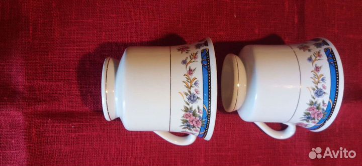 Кофейные чашки,блюдца,винтаж 80-х