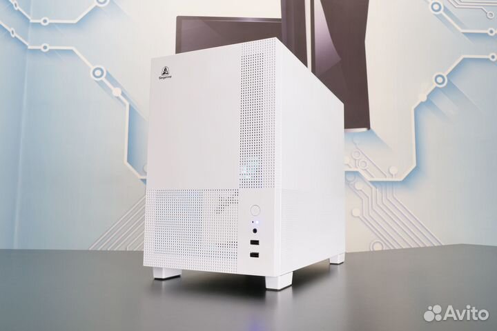 Белый I3-10100F 16G RX470
