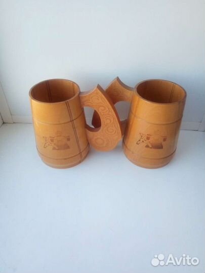 Пивная кружка дерево