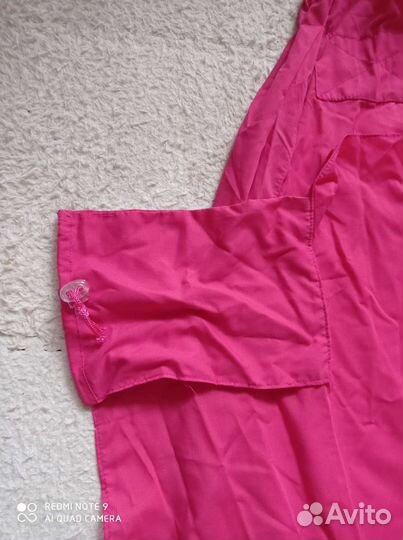 Слинг шарф с металлическими кольцами