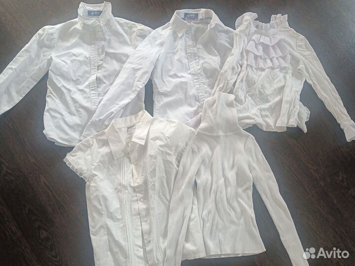 Блузки для школы 122-134