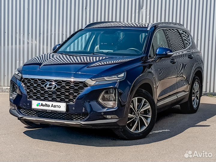 Hyundai Santa Fe 2.2 AT, 2020, 56 794 км