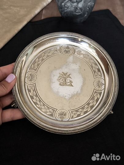 Поднос. Англия. Антиквариат