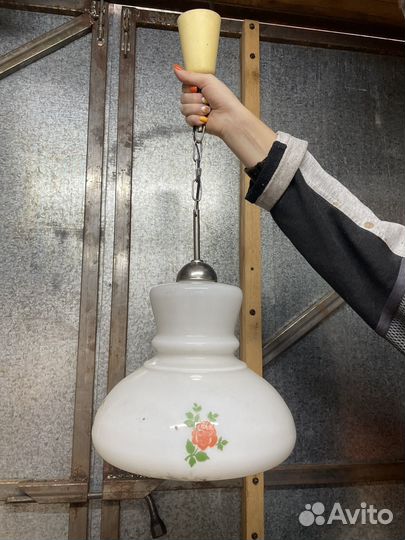 Плафоны стеклянные для люстры РСФСР