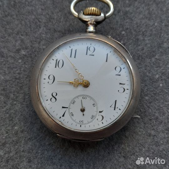 Часы Эмиль Хартмен Бреслау серебро