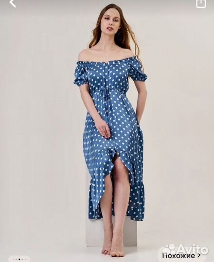 Платье летнее женское 42 44 миди