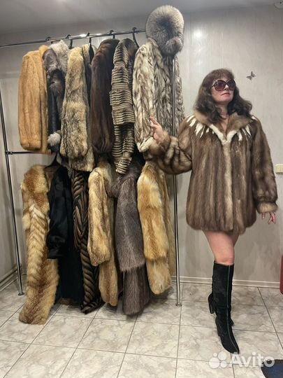 Шуба из соболя,лисы,хорька,ласки и других