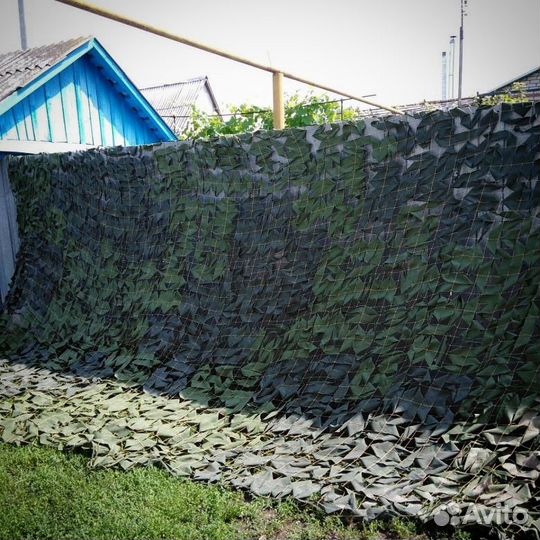 Маскировочная сетка на забор
