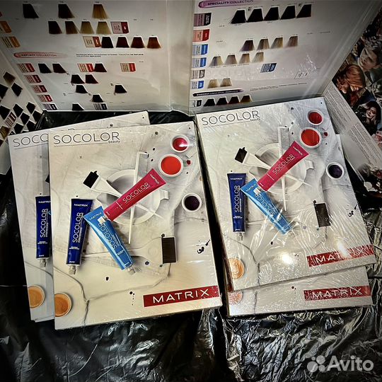 Палитры matrix schwatz estel