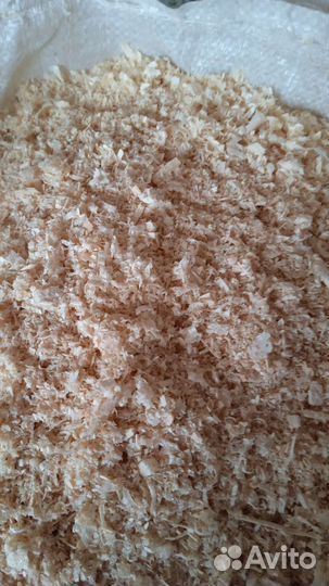 Опилки стружка в мешках