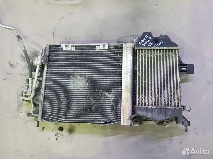 Опель астра н Зафира в кассета радиаторов 1.7 cdti