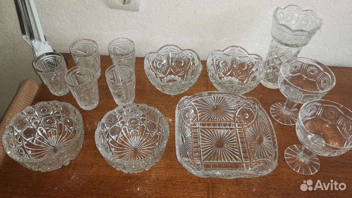 Хрустальный сервиз СССР