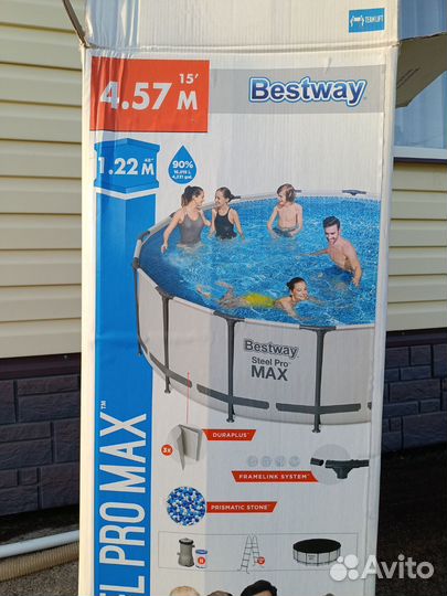 Бассейн bestway каркасный 457х122 см