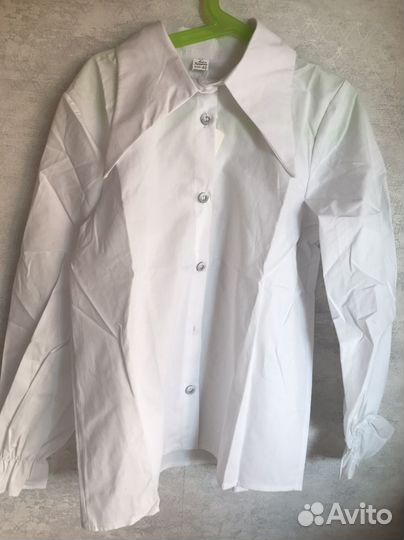 Рубашка школьная для девочки