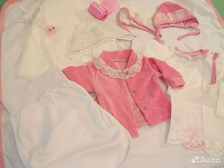 Конверт на выписку летний для девочки