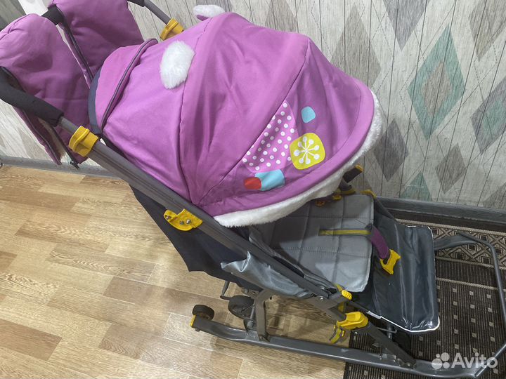 Санки коляска Nika