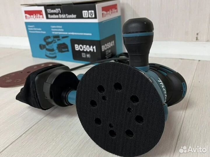 Эксцентриковая шлифмашинка орбитальная Makita