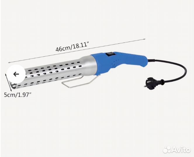 Электрический розжиг для углей (барбекю)