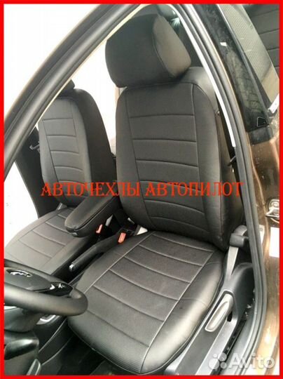 Чехлы Автопилот Volkswagen Polo 1 из экокожи