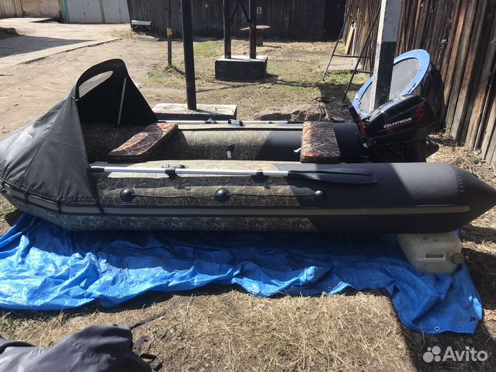 Лодка нднд с мотором