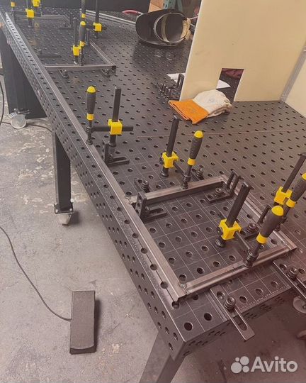 Сварочный 3D стол 3000х1500х150 толщиной 8мм